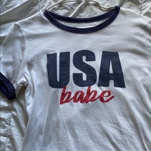 Kittenish USA BABE shirt